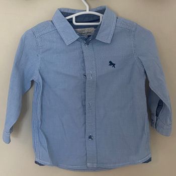 Chemise garçon 6-9 mois