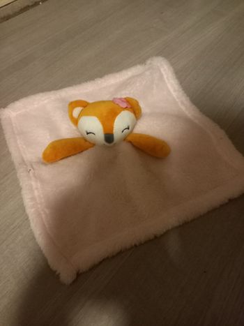 Doudou renard fille