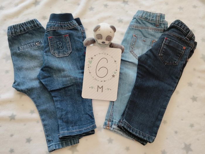 Lot de 4 Jeans