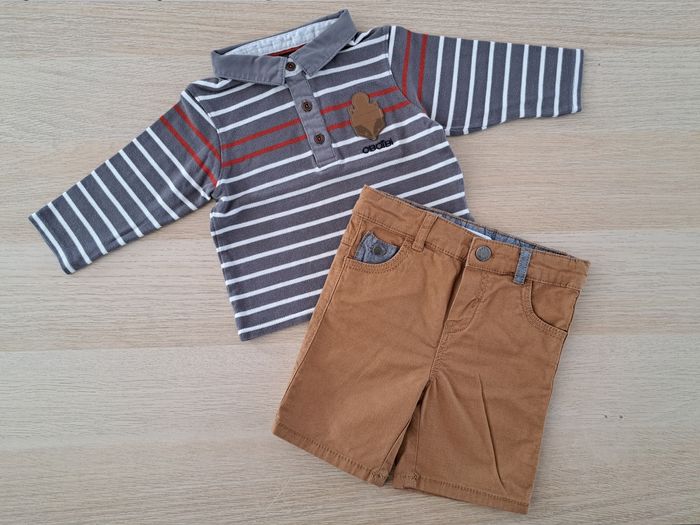 Short et polo Obaibi 74cm