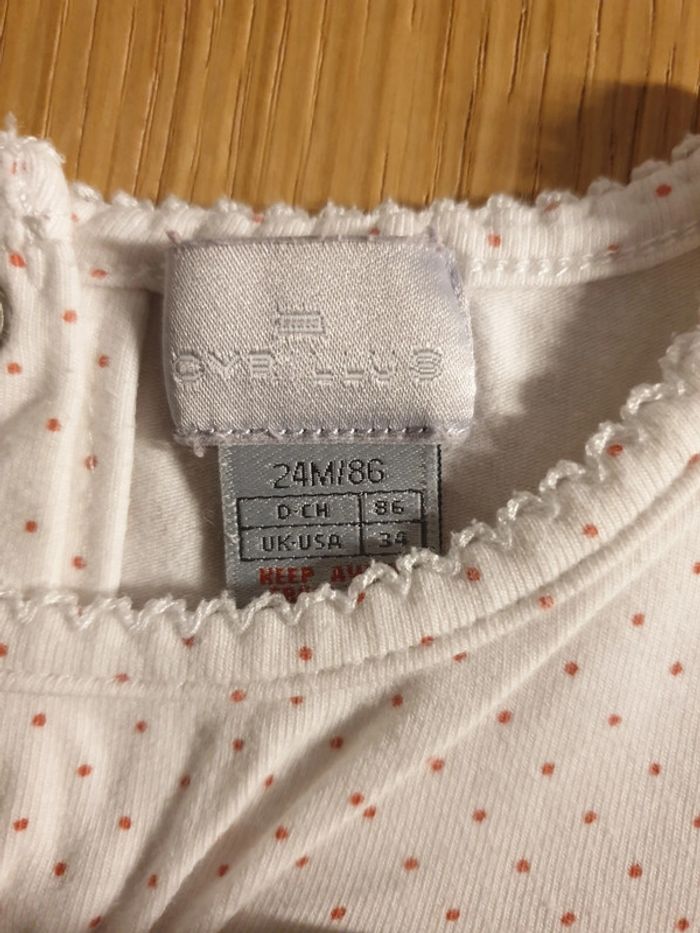 Tee-shirt Cyrillus 2 ans - photo numéro 3