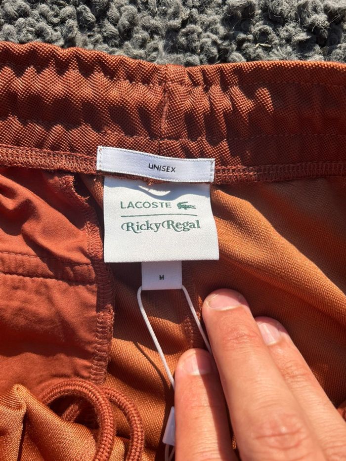 Ensemble jogging Lacoste Ricky Regal M - Marron - photo numéro 6