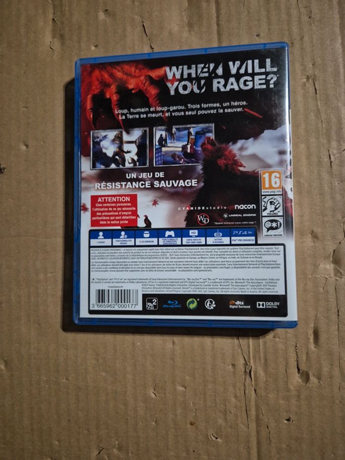 Werewolf The Apocalypse Earthblood pour PS4 - photo numéro 2