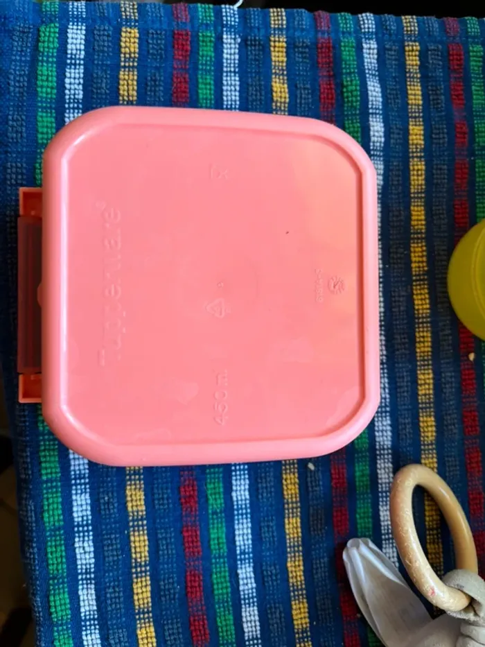 Boîte à goûter Tupperware - photo numéro 2