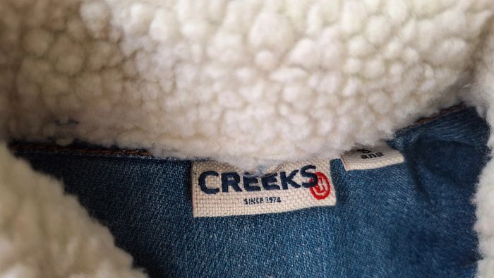 Veste mixte en jean creeks 5 ans col amovible - photo numéro 8