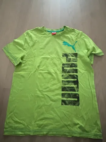 Tee shirt 14 ans puma vert