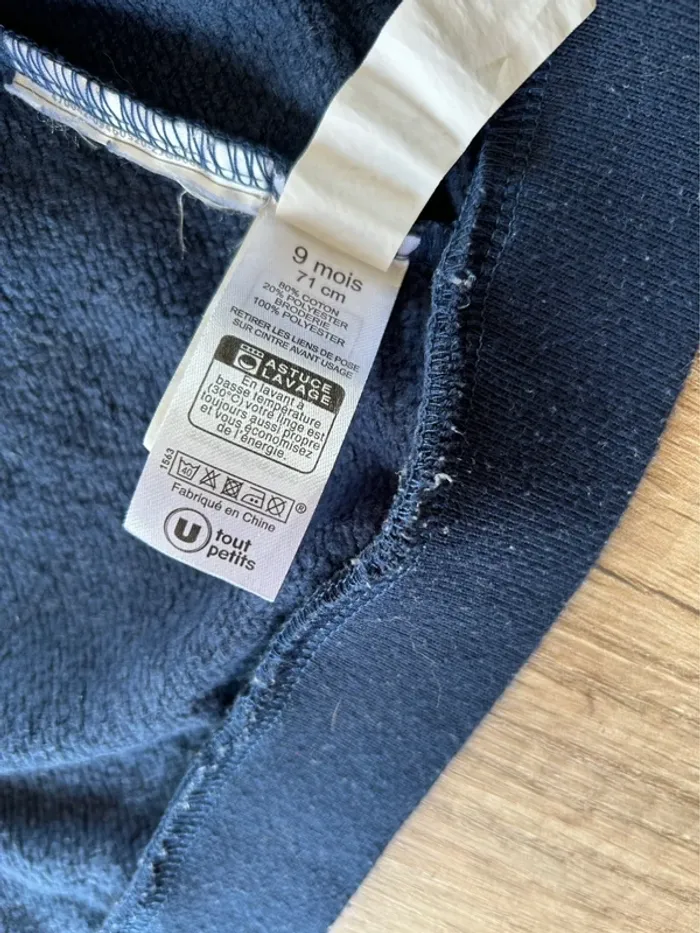 Gilet veste avec fermeture 9 mois - photo numéro 5