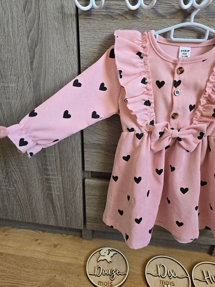 Vêtement Bébé Fille - Robe - Shein - 12/18 mois - photo numéro 2