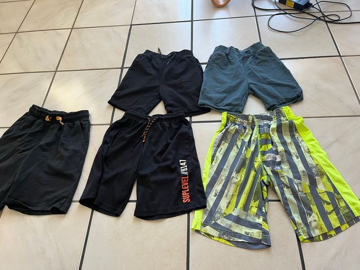 Lot de 5 shorts garçon 8-10 ans
