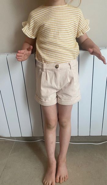 Ensemble short et t-shirt  4ans