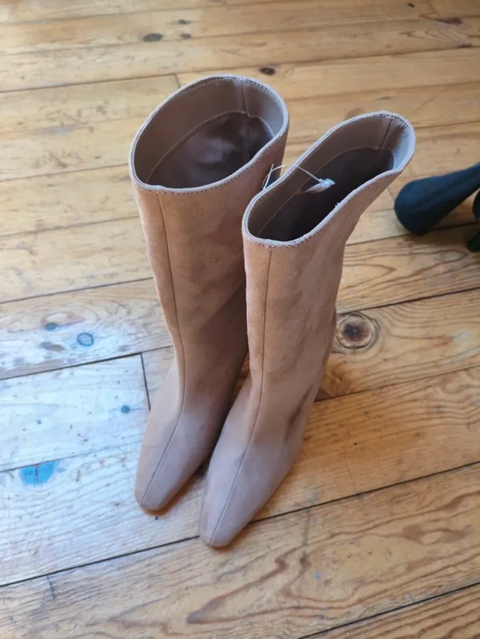 Bottes beige - photo numéro 7