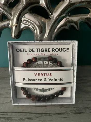 Bracelet Redskins pierres naturelles