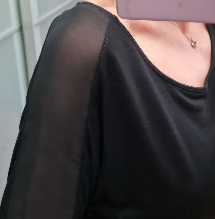 Top femme manche 3/4 Camaïeu TM - photo numéro 3