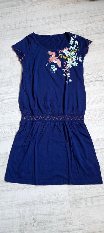 Chemise de nuit bleu