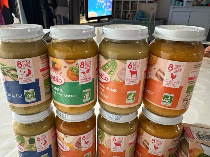 Petits pots bébé 6mois et 8mois - photo numéro 2