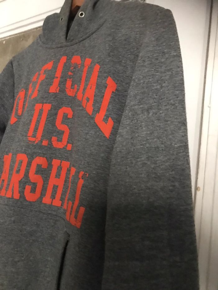 Sweat à capuche marque Us Marshall taille S - photo numéro 19