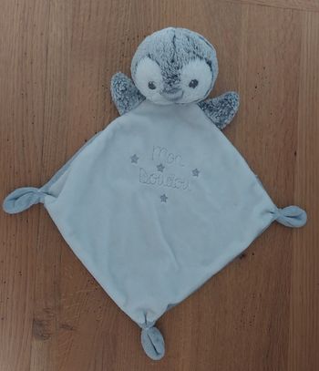 Doudou plat pingouin - Tex baby