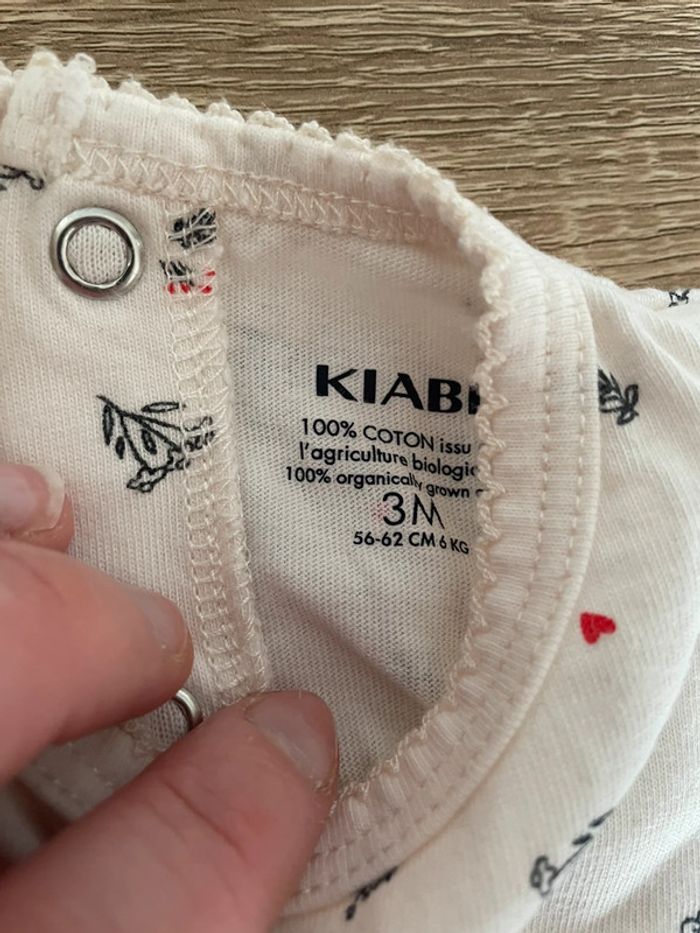 Pyjama coton Kiabi 3 mois - photo numéro 2