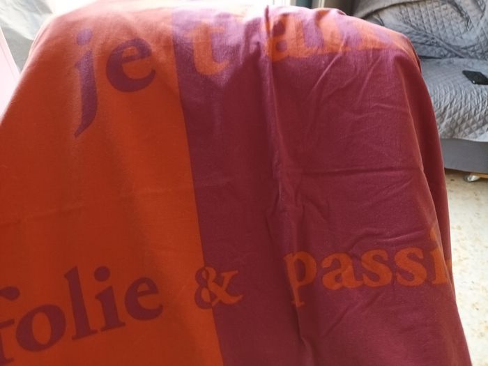 Housse couette " je t'aime " - photo numéro 5