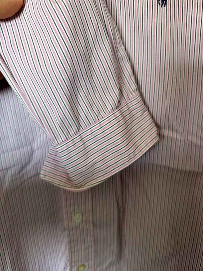 Chemise rayée Ralph Lauren homme – Taille 42/XL – Violet clair - photo numéro 5