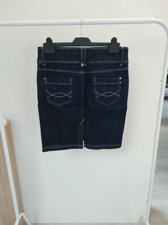 Jupe en jean Mim taille 36 - photo numéro 3