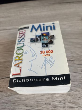 Mini dictionnaire Larousse