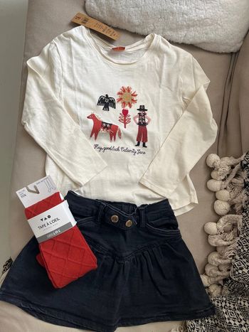 Ensemble jupe fille TAO 6 ans