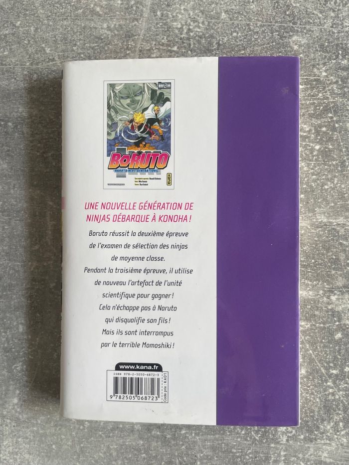 Manga Boruto, Naruto next generations tome 2 en version française. - photo numéro 2