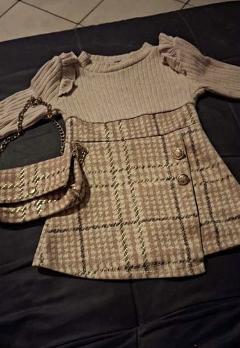 Robe avec sac a main 12mois 