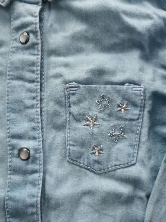 Chemise en jean Kiabi T 18 mois - photo numéro 3