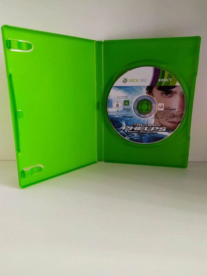 Microsoft Xbox 360 Kinect Michaels Phelps push the limit en boîte