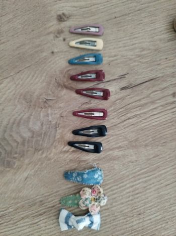 Lot de 11 barrettes petit format