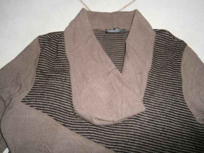 Pull ML doux marron Taille 44 - photo numéro 2