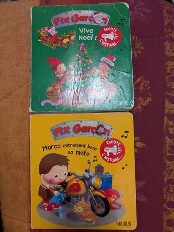 Donne deux livres petits garçons