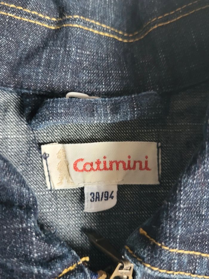 Veste en jean catimini - photo numéro 2