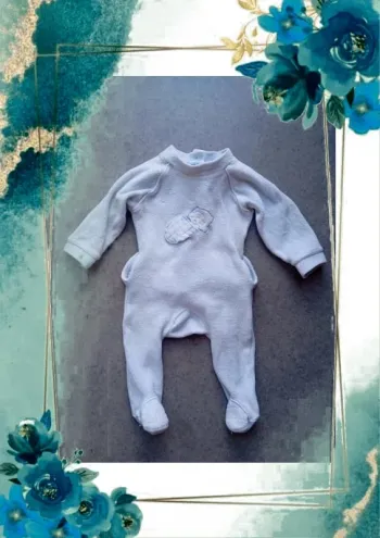 Pyjama velours 3mois prenatal