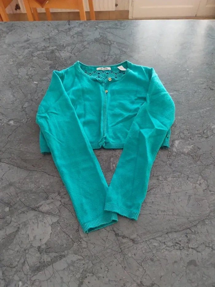 Gilet court 8 ans