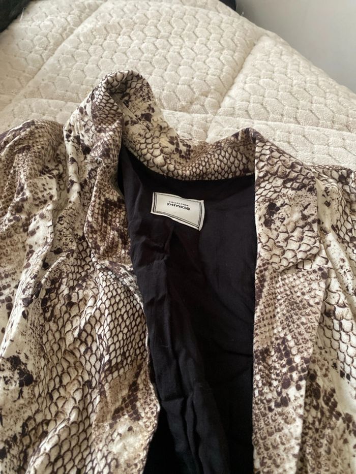 Veste de blazer, effet python Pimkie, taille 34 - photo numéro 3
