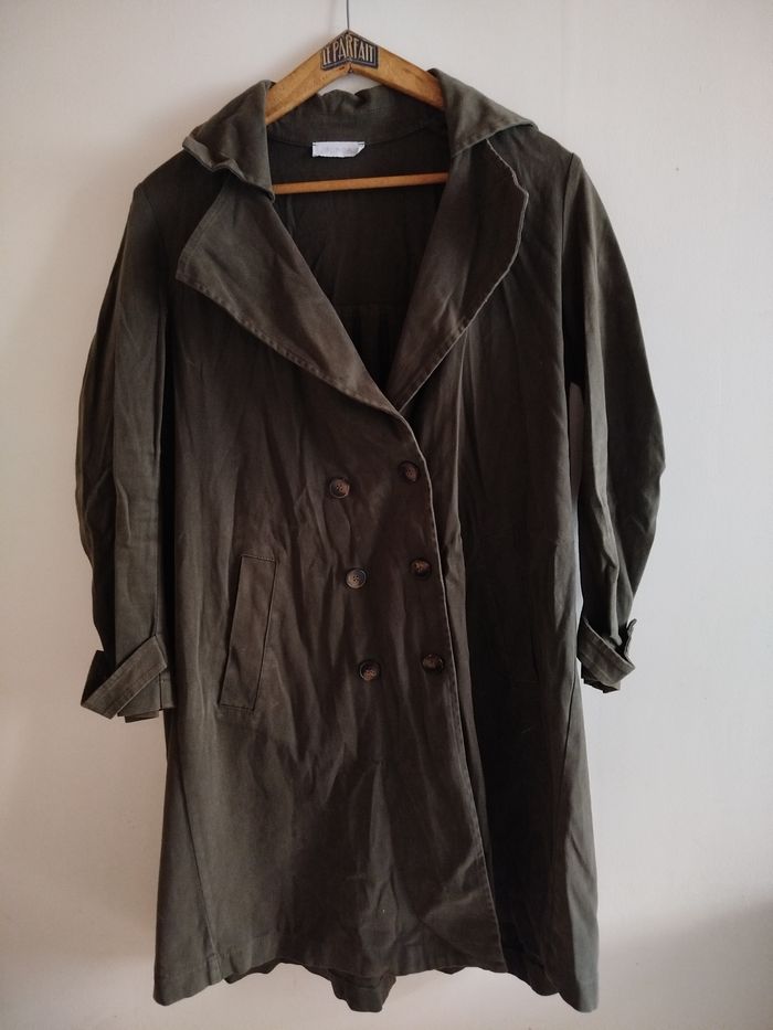 Monteau long kaki - photo numéro 2