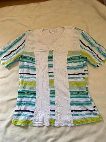 T-shirt effet frippé M