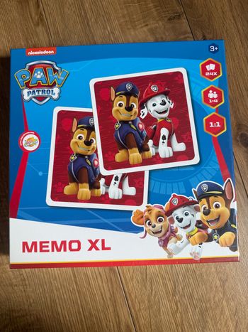 Memory pat patrouille XL