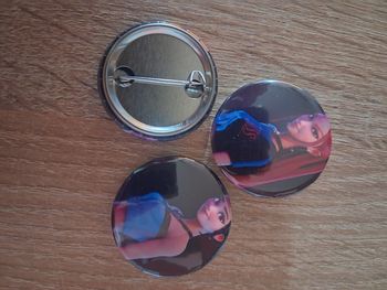 Lot badge kpop demin unter