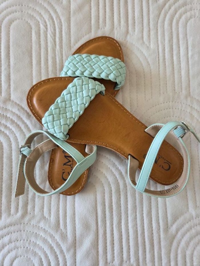 Sandale tressé neuve 37