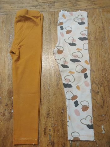 Lot 2 leggings orchestra 24 mois