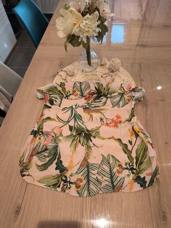 Haut à fleur taille S Springfield