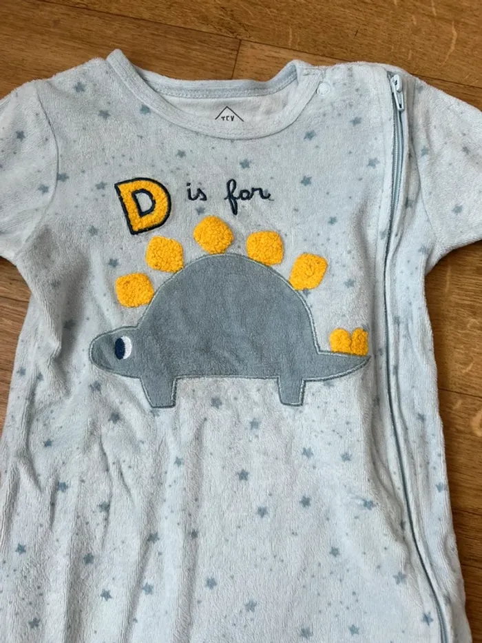 Pyjama Tex Dino 18 M bleu - photo numéro 2