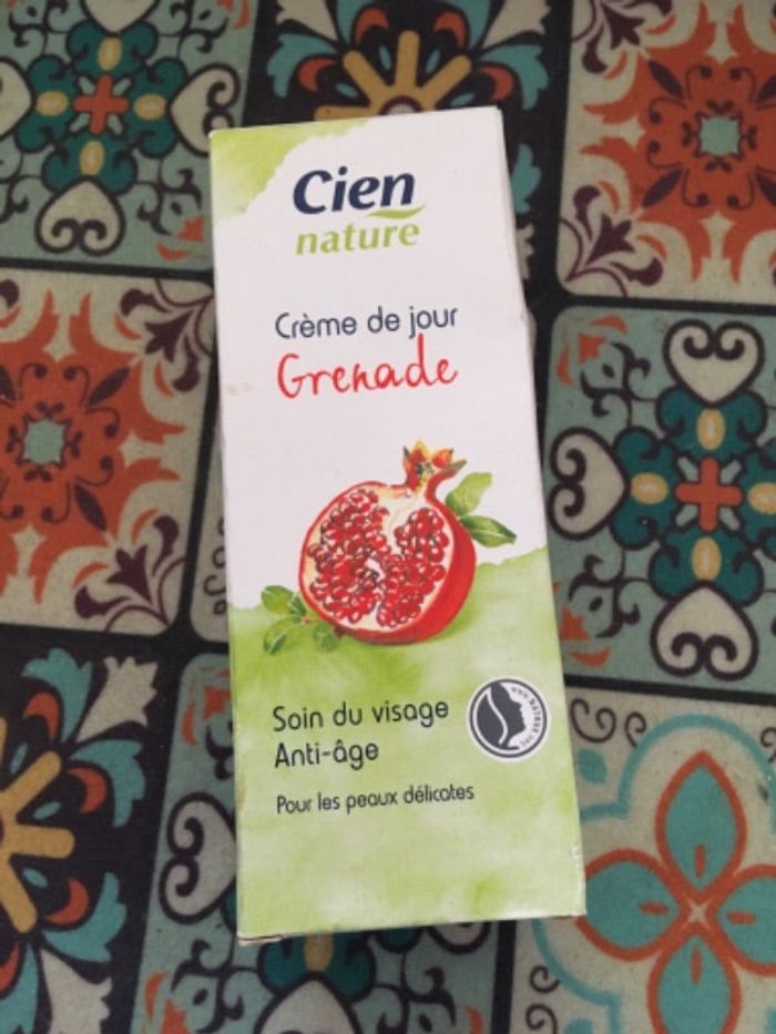 Crème de jour bio à la Grenade neuve