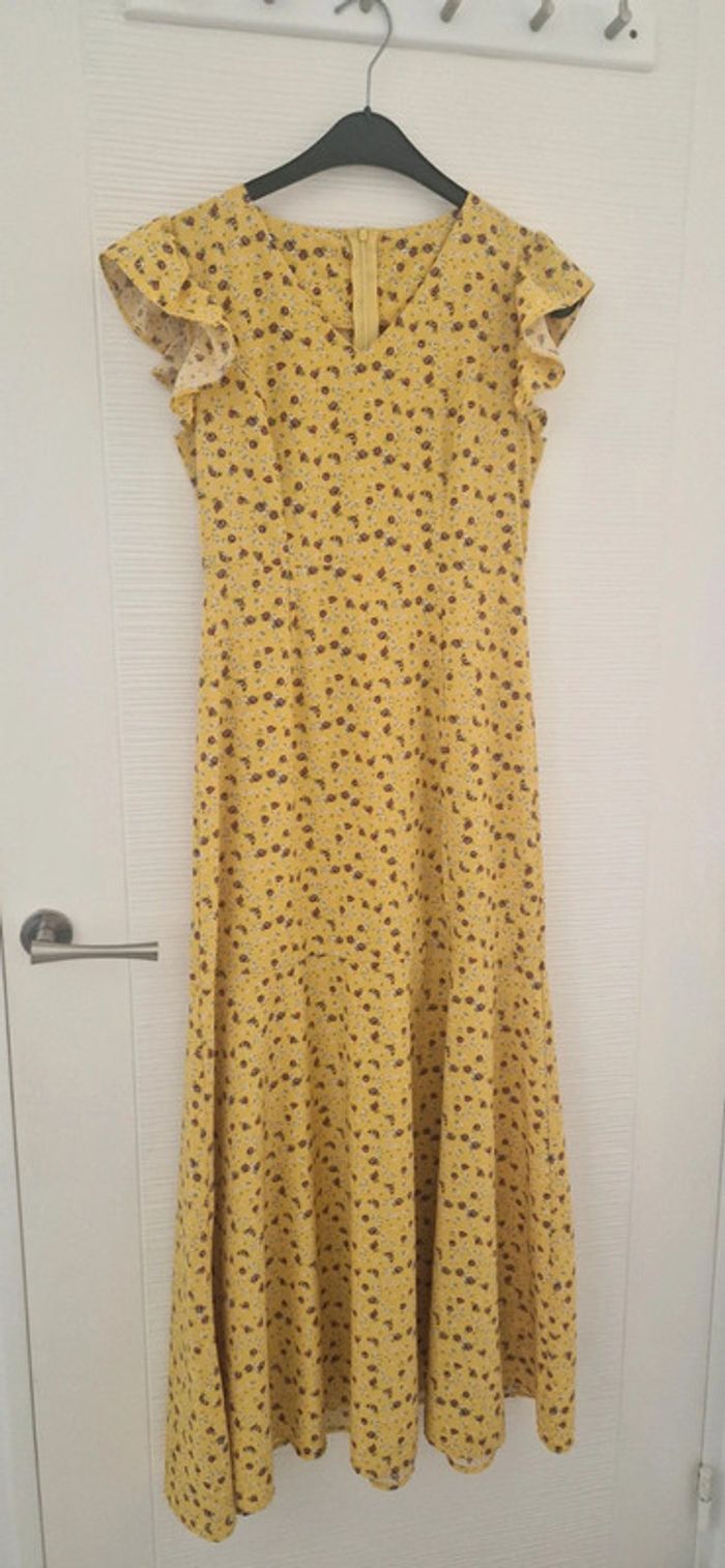 Longue robe fleurie Shein