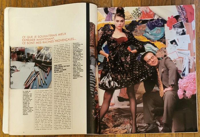Ancien magazine Madame figaro 1987 N°13343 vintage - photo numéro 7