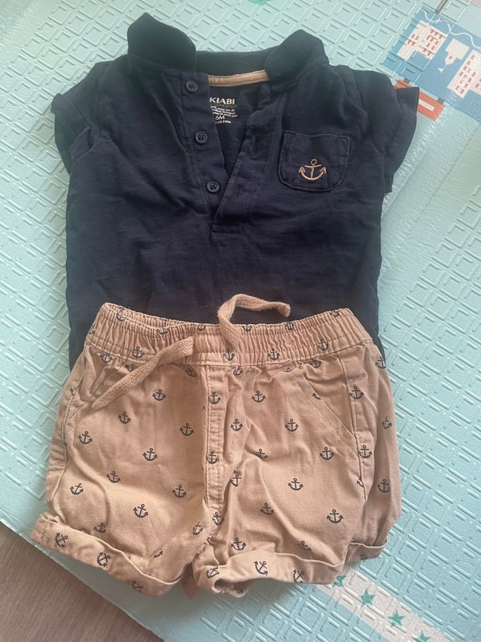 Ensemble marin 6 mois été
